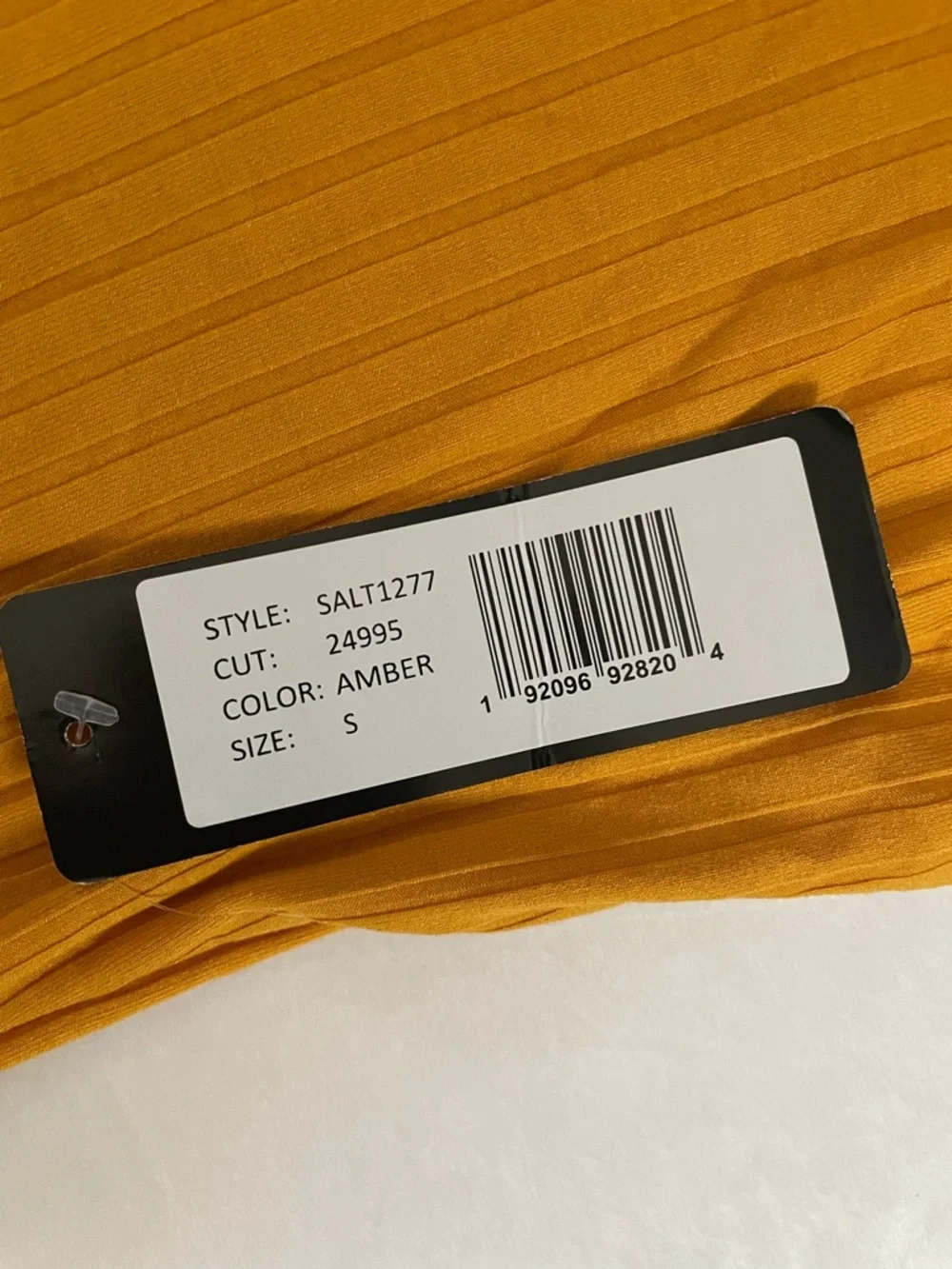 BEBE NWT Rib Knit Sleeveless Button-Front Yellow Bodycon Midi Dress Size S